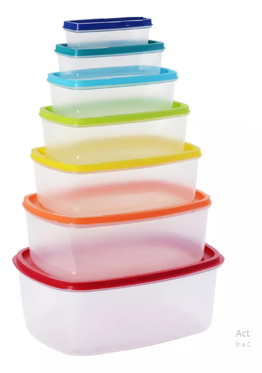 Raindbow food storage 7pcs